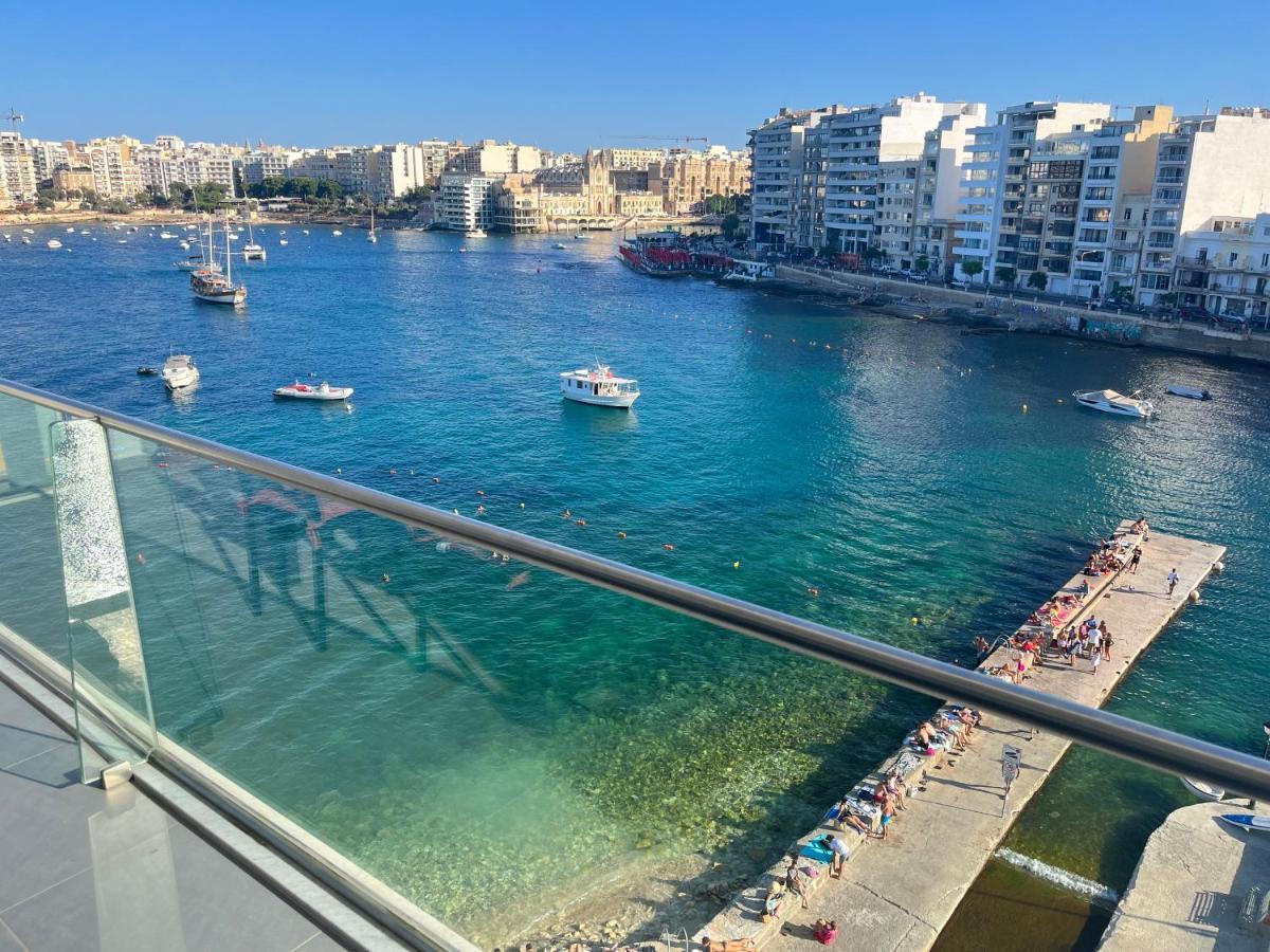Seafront Two Bedroom Apartment Saint Julian's Εξωτερικό φωτογραφία
